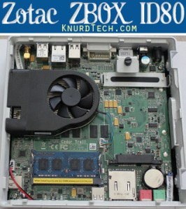 Inside the ZBOX ID80